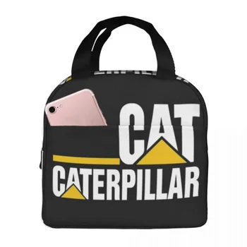 Prijenosna torba za piknik sa izolacijom Cat-caterpillar, Термосумка-hladnjak, Torba za ланча za žene, posao, djecu, škole