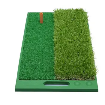 Prijenosni trening tepih za golf, debelo alat za vježbanje udaraca, fiksni tepih za određivanje замаха u zatvorenom prostoru i na otvorenom