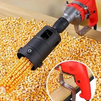 Prijenosni vršilica za kukuruz, pribor, potpuno automatski glava za čišćenje kukuruza, mali električni строгальный separator za žito