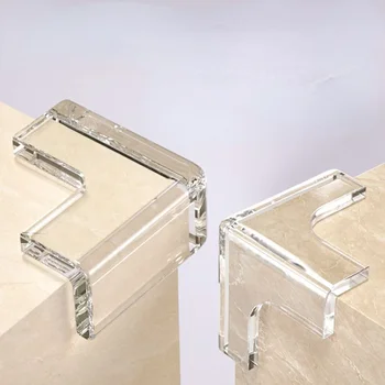 Prozirni kutni stol za zaštitu od sudara, склеивающий rubovi uglova namještaja, silikon kutni stol za zaštitu od sudara