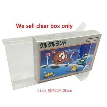 Prozirni poklopac ZUIDID za kutije za kućne ljubimce za japansku verziju F C, zaštita za pohranu igre kartice, naplativa kutija