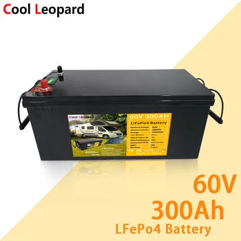 Punjiva baterija LiFePO4 60V 300AH 1280WH 2560Wh Ugrađena Litij baterija BMS12.8V 6000 ciklusa Autonomne Solarne energije za kampiranje RV