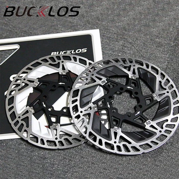Rashladni plutajući rotor disk kočnice BUCKLOS MTB za brdski шоссейного bicikla 160 mm, biciklistička kočioni disk sa brzim hlađenjem, 6 vijaka