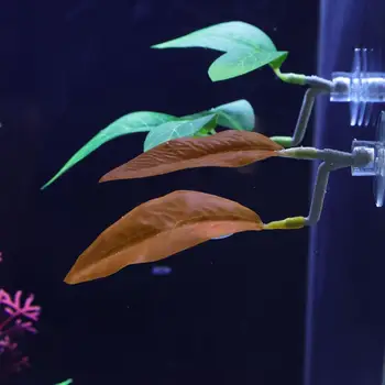 Realne boje vodene biljke Fantastične realan vodene biljke za akvarijume sa visokim imitacija lišća Easy Care za ribu