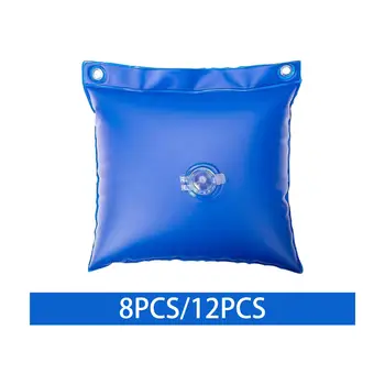 Rotirajući torba za pokrivanje bazena od PVC-a, otporan na mraz, 12x10 cm, za nadzemnog zimske pokrivanje bazena, čvrst, professional, višenamjenski