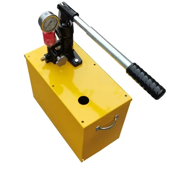 Ručni hidraulični probni pumpa SYB, Agregat pumpa za ispitivanje tlaka vode u cijevima, dva cilindra kontrolni pumpa tlaka
