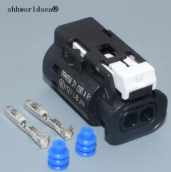 Shhworldsea 2-pinski 1,2 mm tijelo vozila vodootporan nožica ožičenje kabelski priključak utičnica 09405621