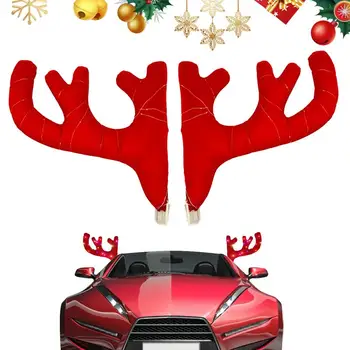 Sjaj Auto rog, Božićni ukras, Auto nakit od sob rogova, Božićne Jelenji rog, Automobil, Božićni Dekor za automobile