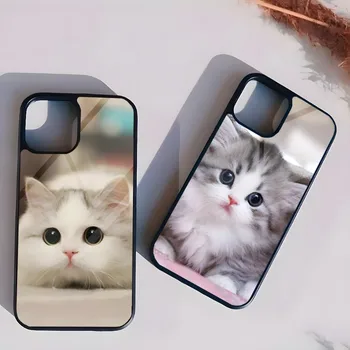Slatka Mačka Kitty Torbica Za Telefon, PC + TPU Za Apple Iphone 12 Pro Max 11 13 14 Mini 6S 8 7 Plus X Xs XR 2020 Противоударная Stražnji Poklopac