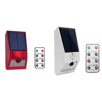 Solarna alarm, sunčan стробоскоп s detektor pokreta, solarna alarm, detektor pokreta sa daljinskim upravljačem