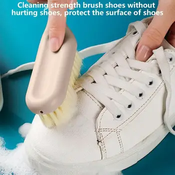 Sredstvo za čišćenje cipela i četka za tenisice Univerzalna potrošačka četka s dugom ručkom za poliranje kožnih cipela i tenisica