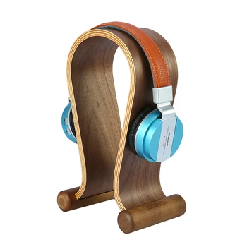 Stalak za slušalice od oraha drveta, stalak za slušalice gaming slušalice, držač za zaslon, vješalica čime se Crni orah