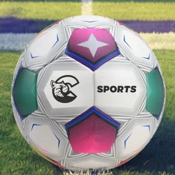 Standardni nogometne lopte od poliuretana 5-og veličine, bešavni, izdržljiva, sa zaštitom od curenja, za odrasle, lopta za trening utakmicu u zatvorenom prostoru i na otvorenom