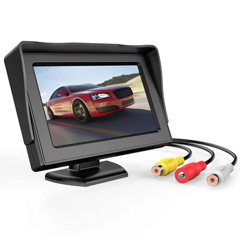 Stražnja kamera Bileeko Sustav parkiranja Unazad 4,3 inčni TFT LCD Monitor retrovizor Sigurnosna kamera noćni Vid
