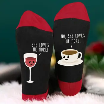 Svečane čarape Svečane Božićne čarape s lukom u obliku snjegovića, slatka zimske čarape srednje dužine za rođendanske darove za tinejdžere, tople čarape Djeda Mraza