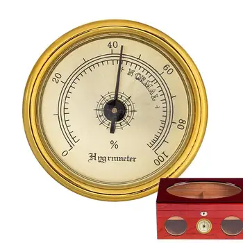 Termometar-Hygrometer Za SAUNE prikladniji mesinga Analogni Hygrometer Digitalni Elektronski Mjerač Vlage Analogni Humidor Senzor Vlage