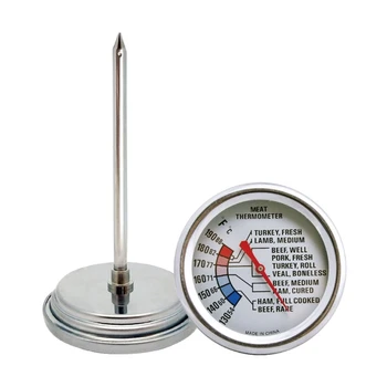 Termometar za rerne sa senzorom temperature za roštilj od nehrđajućeg čelika, izravna dostava