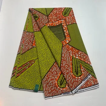 tkanina ankara afrički pamuk s ovim waxy po cijeloj površini 100% novi dizajn 2023 tissus wax africain patchwork tkanine za haljine, rasprodaja 6 metara