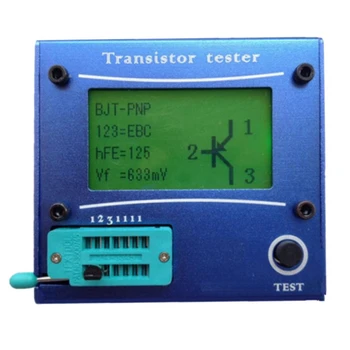 Tranzistor tester LCR-T4, mjerač ESR, tranzistor tester Mega 328 s plavom kućišta