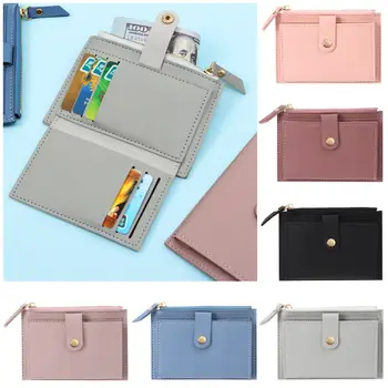 Trendi ženski mali novčanik-torbi, однотонный mini torbicu od umjetne kože, novčanik, držač za kreditne kartice, torbe