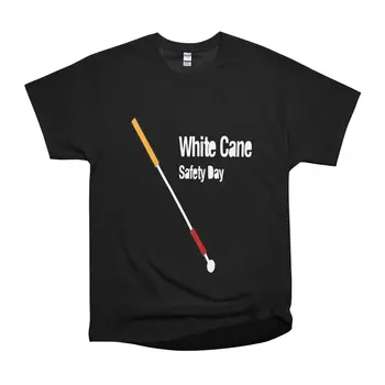 Trendovi Dana sigurnosti NWT White Cane, cool majica unisex s dugim rukavima