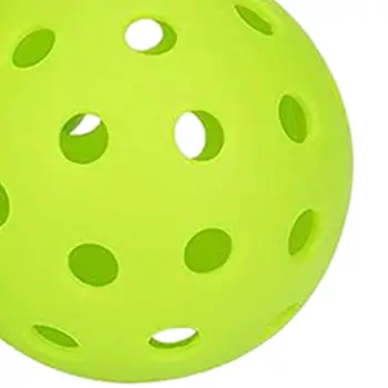 Trening lopte za пиклбола 6pcs za kažnjeni turnira na otvorenim terenima zelene boje