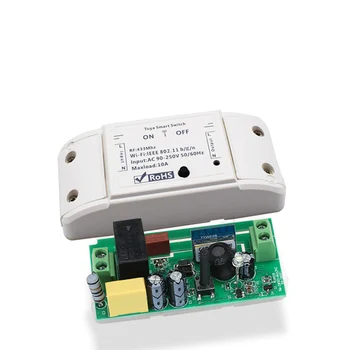 Tuya App Svjetla Switch Kompatibilan Alexa DIY WiFi Smart Switch Relejni modul Pametna kuća