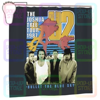 U2-Bullet Thesky-Roba, Live Nation Zavjese Za Tuširanje, Zavjese Za Kupaonicu Ugovoriti S Kukom, Защищающая Od Plijesni