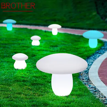 Ulične грибовидные travnjak lampe BROTHER s daljinskim upravljanjem White Solar 16 boja, vodootporan IP65 za uređenje vrta