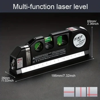 Univerzalni skup laser razine Standardni poprečni lasera visoke preciznosti laserske razini Zraka Alat Vertikalna laserska libela Linijski alat