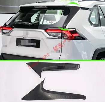 Uređenje Stražnjeg Stakla Oko Kape U Stilu Karbonskih Vlakana Za Toyota Rav4 2019 2020 Auto Oprema Naljepnice