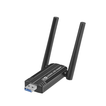 USB 3.0 Wifi adapter tri-band 2,4 G 5G 6G Wifi prijemnik Ključ Odgovara za Windows 10 11 Upravljački program