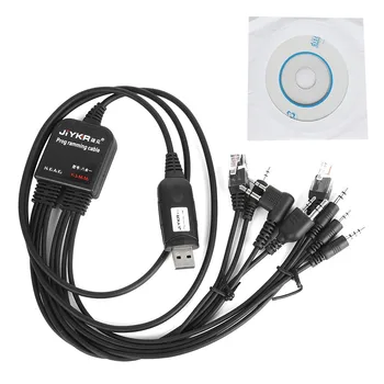 USB kabel za programiranje računala s brzinom snimanja 8 u 1 za kenwood Za baofeng yaesu motorola za icom Handy voki toki car