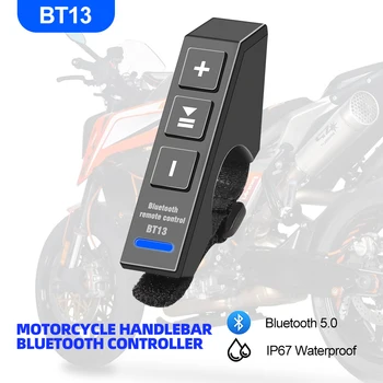 V5.0 Bežični multimedijska tipka Bluetooth, spona za daljinski upravljač, volan za мотобайка, reprodukcija glazbe u MP3 formatu, kontroler kaciga-slušalice