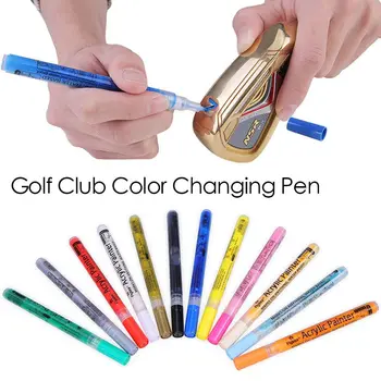 Vodootporno pribor za golf, registarske snažan štap za golf, držač za promjenu boje, Чернильная olovka, Akril soboslikara