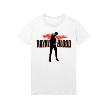 Vtg Boilermaker od Royal Blood Band Pamučna bijela košulja unisex svih veličina KK468