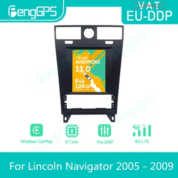 Za Lincoln Navigator 2005 - 2009, Crni Android Uređaj Stereo Авторадио Media player u stilu 2 Din Gps Navigator