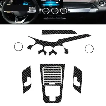 Za Mercedes Benz EQB X243 2021-2023 Film od karbonskih vlakana Za Unutrašnjost automobila 5D PET Središnja konzola Folija, otporna na grebanje, Pribor
