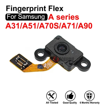 Za Samsung GALAXY A90 A51 A70S A31 A30s A41 A71 Zamjena Fleksibilnog kabela Senzor otiska prsta Touch ID Home Ispod Ekrana