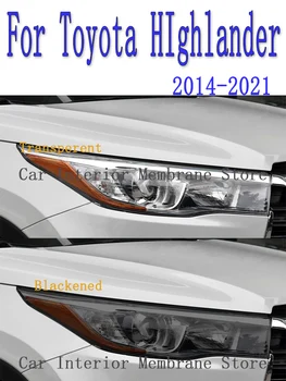 Za Toyota HIghlander 2021 Vanjski prednji far automobila sa zaštitom od ogrebotina Nijansu ispred lampe Zaštitna folija od TPU Pribor za popravak Naljepnica