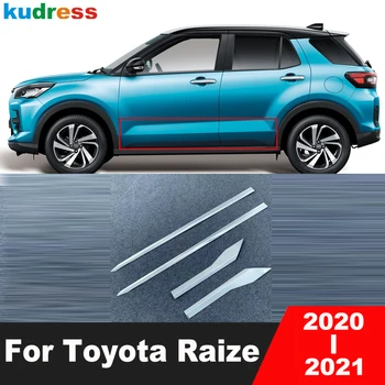 Za Toyota Raize 2020 2021 Kromirana bočna vrata automobila, uređenje karoserije, linija vrata, Vrpca, masku, ukrasnih traka, vanjski Pribor