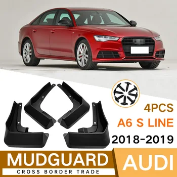 Zaliske za Audi A6 S-Line 2018-2019 Auto zaliske Kit krila Dijelovi Prednje-stražnje zaliske Auto oprema