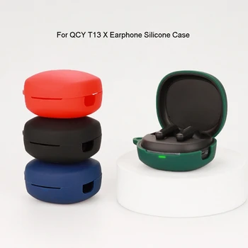 Zaštitna torbica za slušalice Pogodan za QCY T13 X Cover šok-dokaz моющийся telo silikonski rukav sa zaštitom od prašine
