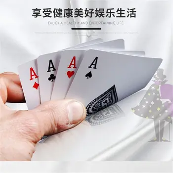Čarobni skup društvenih igara Karte Igraće karte Plastični igre špil PVC Pokers