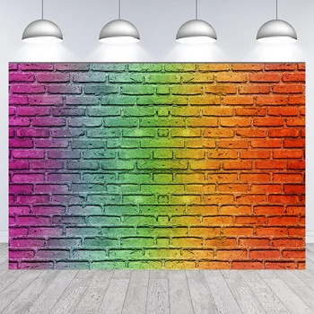Šarene Pozadine Zid Rainbow Pozadina Slike Ljubavi Rođendan Vjenčanje Slikarstvo Art College Banner Ukras Rekvizite
