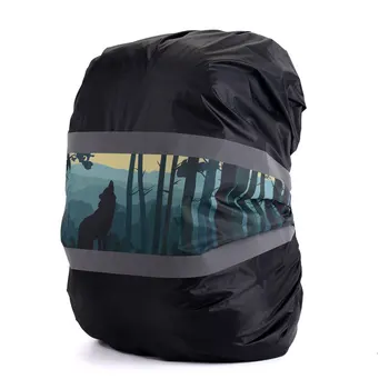 Šareni ruksak, odjeća za kišu, 20-45 l, Reflektirajućim uzorak, Marširati ruksak, vodootporna torbica, Oprema za penjače AVA160