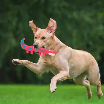 Škripav igračke za pse, Vođena je žestoka igračka za kućne ljubimce, пищащие igračke u obliku guštera, igračke za štence, pribor za nicanja zuba kod štenaca i pasa