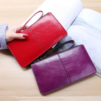 Ženska moda s patent-zatvarač, клатч, torba za novac, Torbu s nekoliko džepova za kartice, torbice, dugi novčanik, držač za kartice, torbica za memorijske